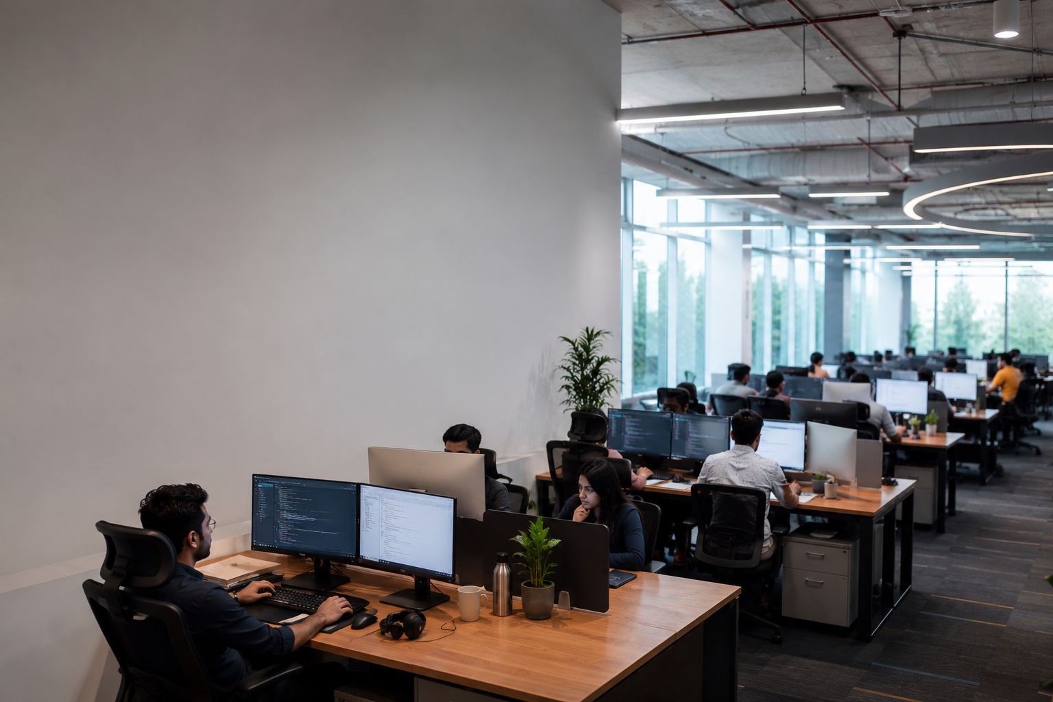 Modern technology office